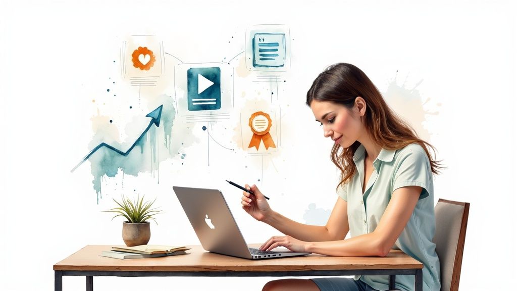 Jak stworzyć kurs online który sprzedaje