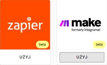 Integracje Make i Zapier dostępne w panelu Certesto